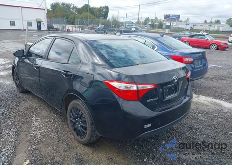 2016 Toyota Corolla Le from USA, damaged, VIN 2T1BURHE4GC544096